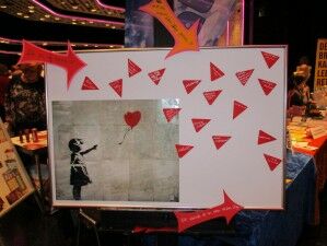 Foto Mitmach-Aktion beim Frauentag 2016: Frauen Wege